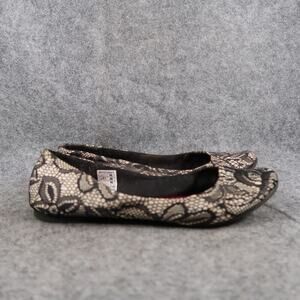 Rocket Dog Shoes Womens 6.5 Ballet Flats Slip On Lace Round Toe Casual Comfort